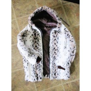 Faux fur jacket
